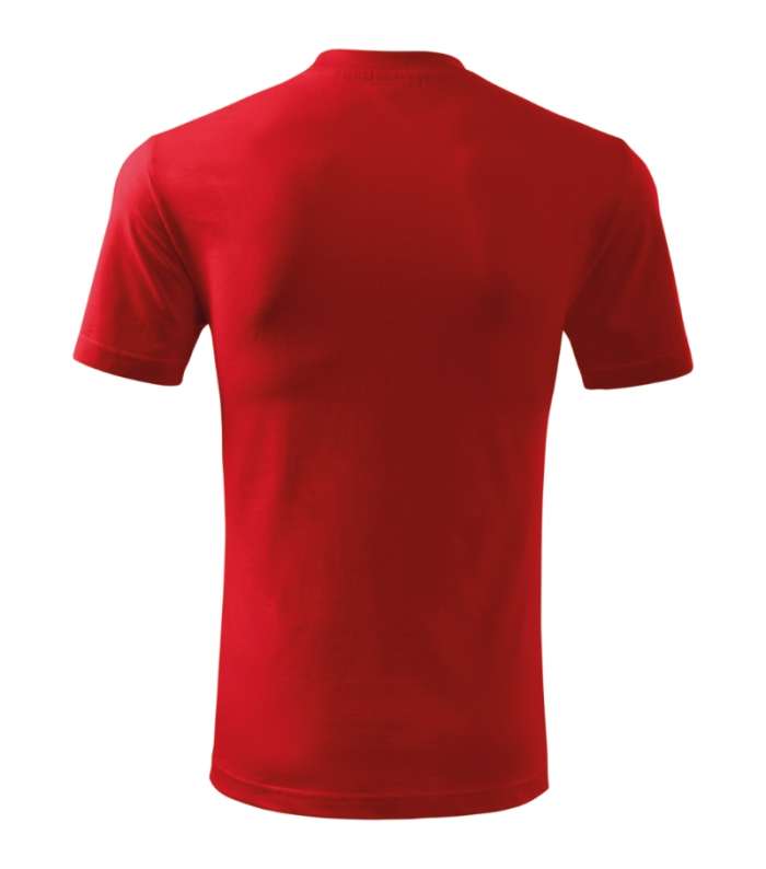 Base majica kratkih rukava unisex crvena 2XL crvena