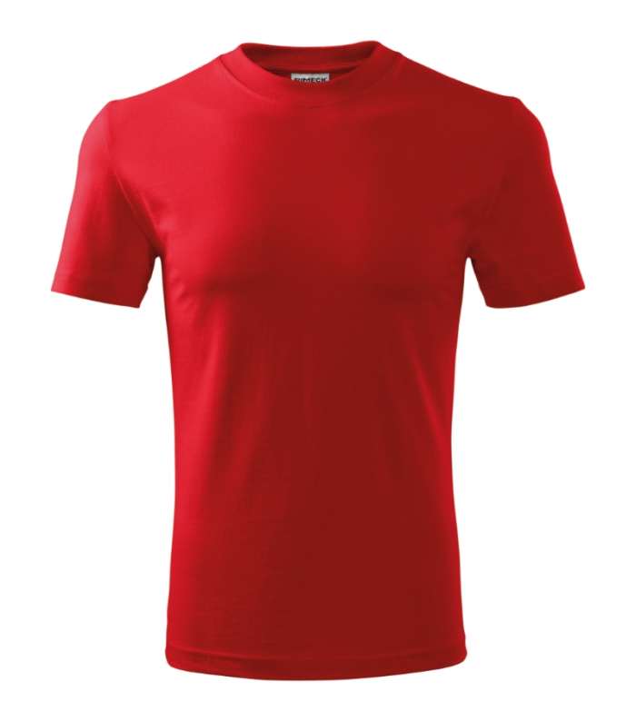 Base majica kratkih rukava unisex crvena 2XL crvena