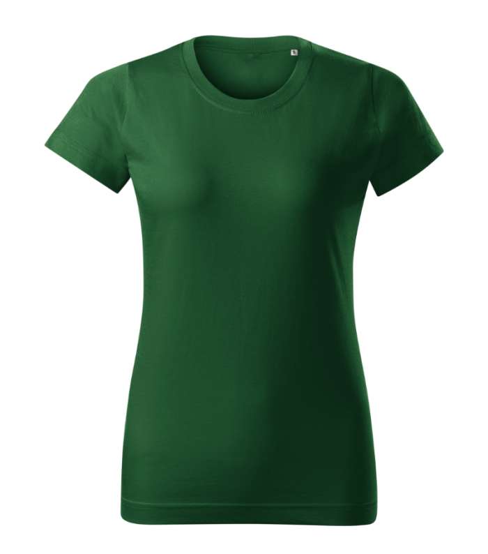 Basic Free majica kratkih rukava zenska tamno zelena S tamno zelena
