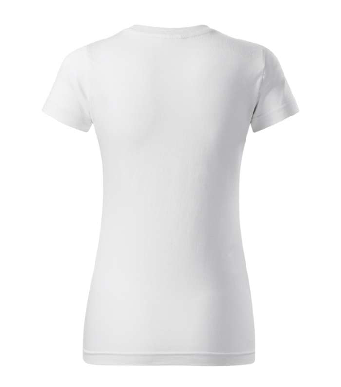 Basic majica kratkih rukava zenska bijela S bijela