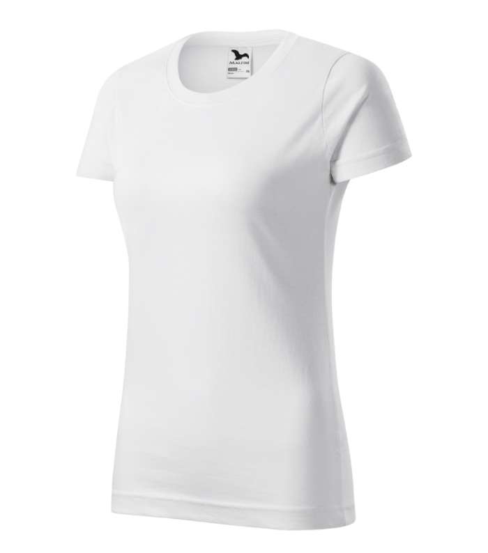 Basic majica kratkih rukava zenska bijela XS bijela