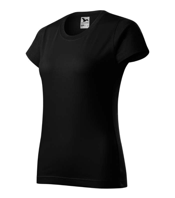Basic majica kratkih rukava zenska crna 3XL crna