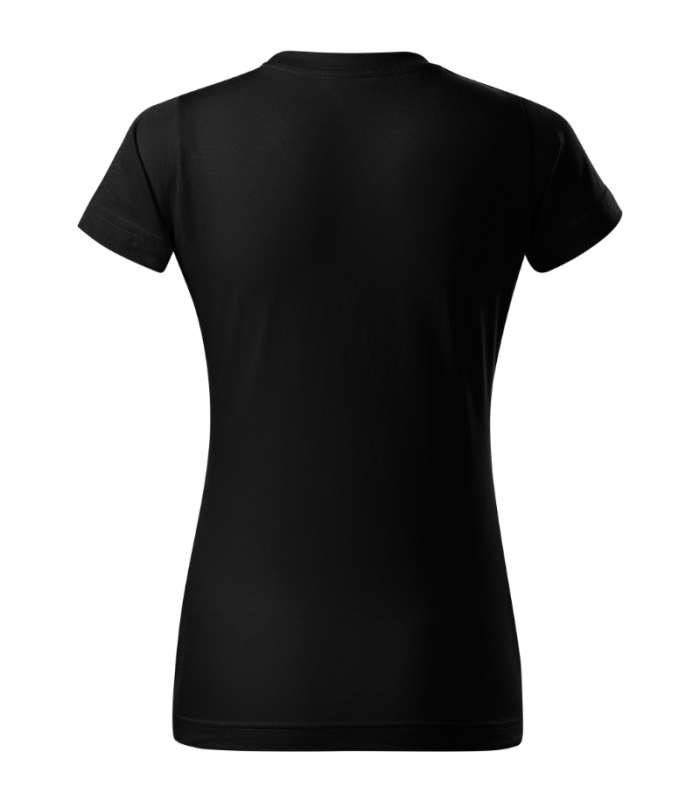 Basic majica kratkih rukava zenska crna XS crna