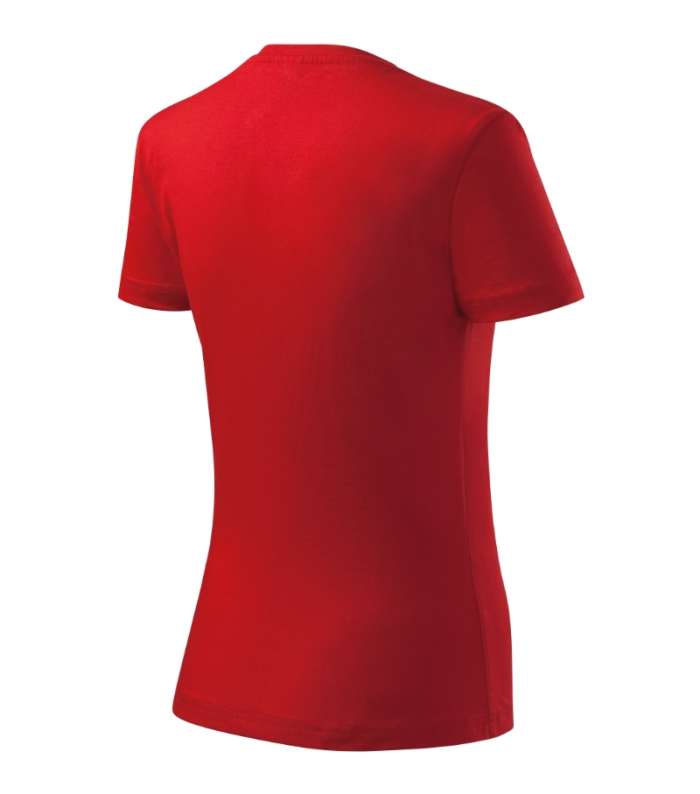 Basic majica kratkih rukava zenska crvena L crvena
