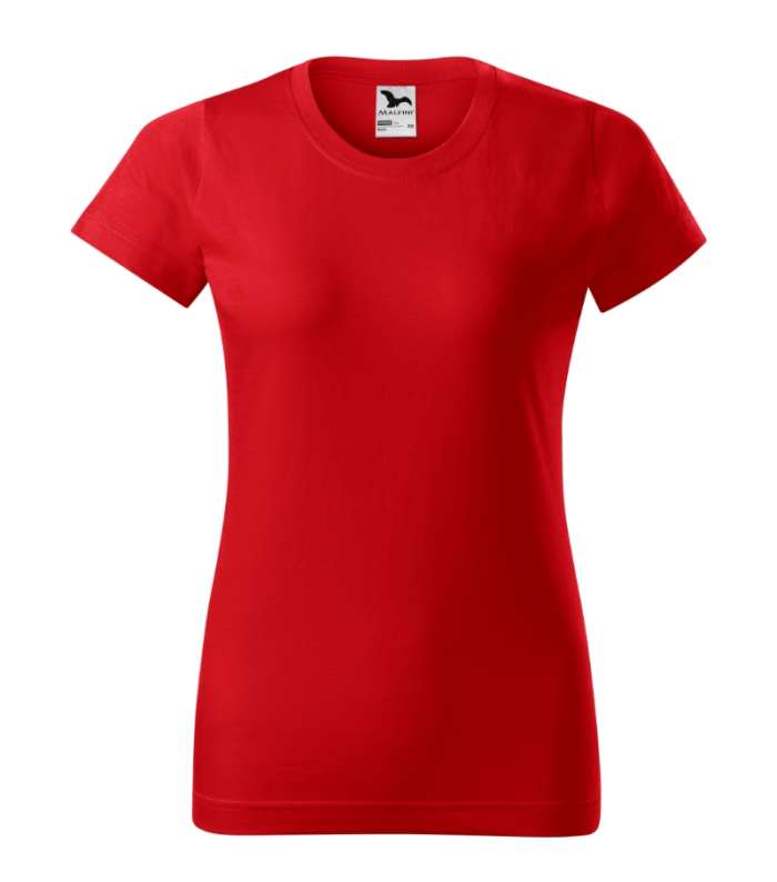 Basic majica kratkih rukava zenska crvena S crvena