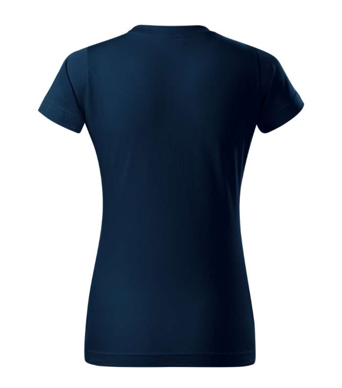 Basic majica kratkih rukava zenska mornarsko plava XS mornarsko plava