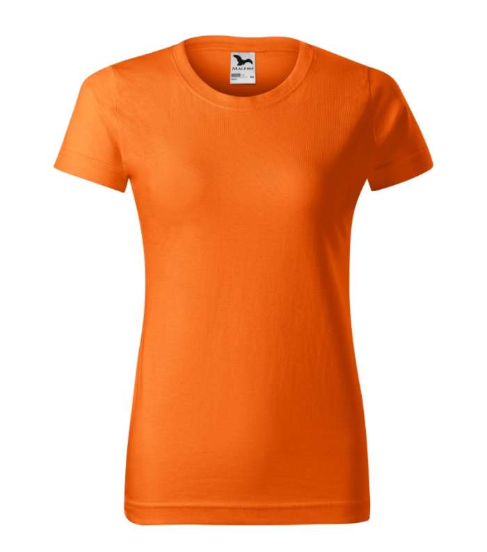 Basic majica kratkih rukava zenska narancasta XS narancasta