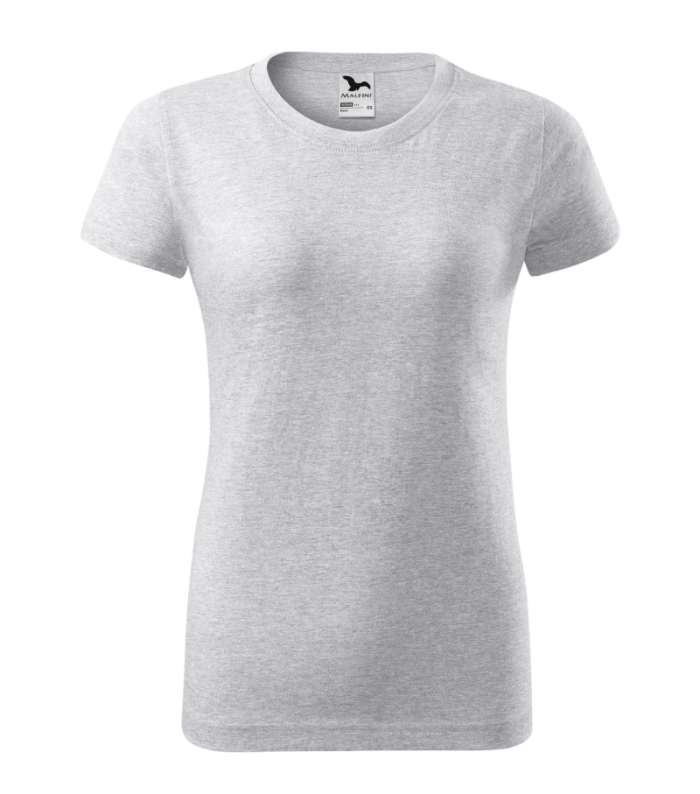 Basic majica kratkih rukava zenska svijetlo siva melanz XL svijetlo siva melanz