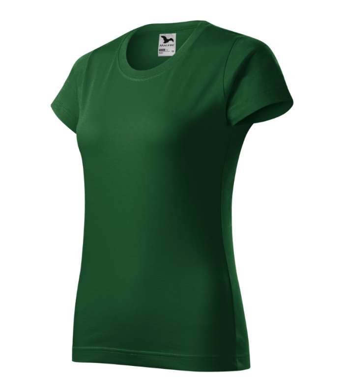 Basic majica kratkih rukava zenska tamno zelena 2XL tamno zelena
