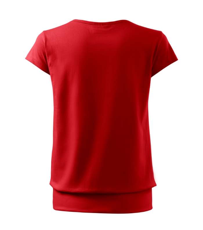 City majica kratkih rukava zenska crvena XL crvena
