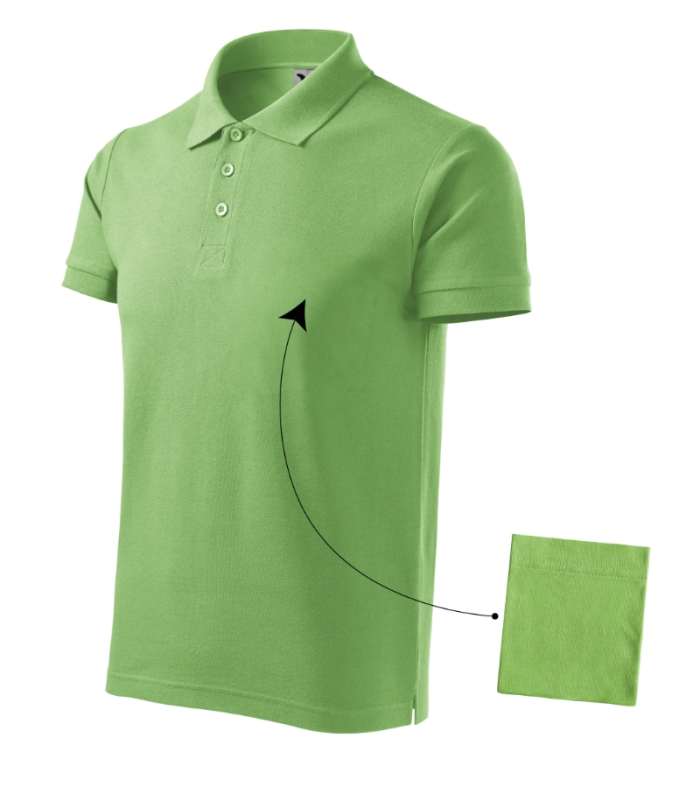 Cotton polo majica muska boja trave 2XL boja trave