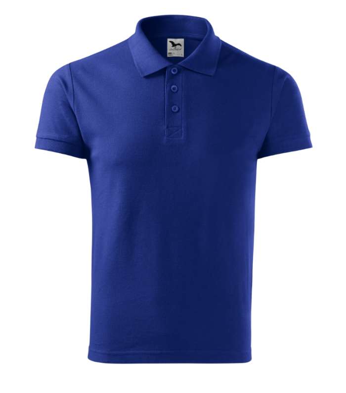 Cotton polo majica muska kraljevsko plava 2XL kraljevsko plava