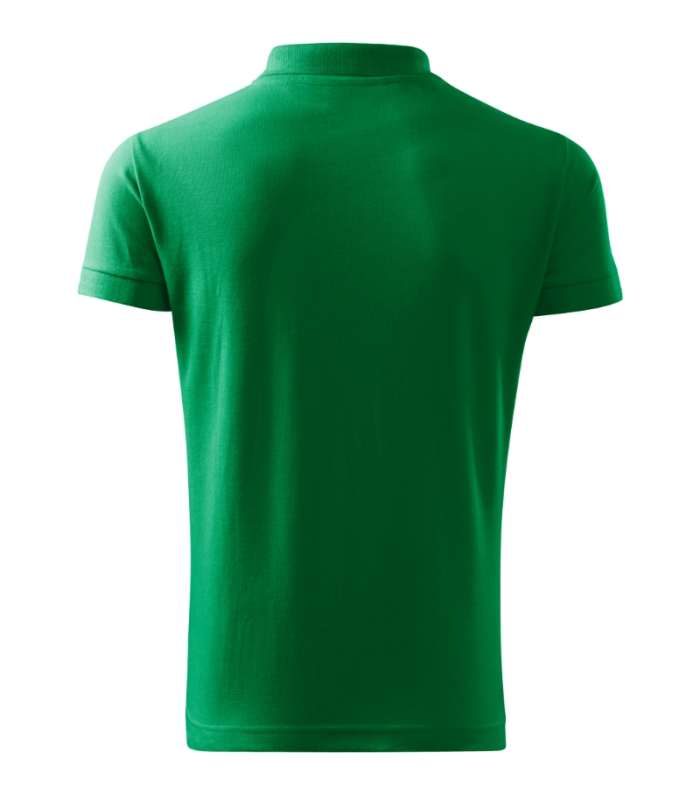 Cotton polo majica muska srednje zelena L srednje zelena