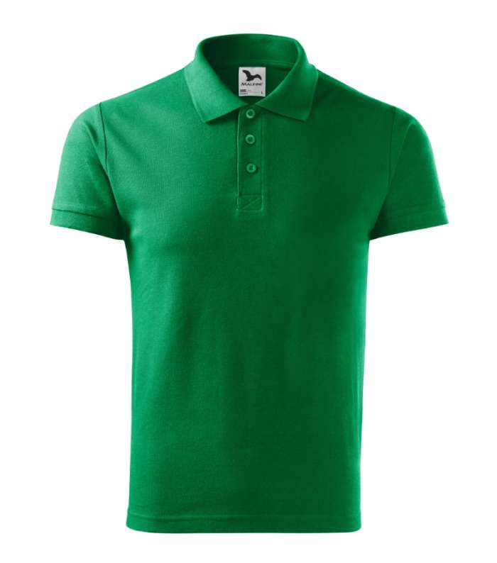 Cotton polo majica muska srednje zelena XL srednje zelena