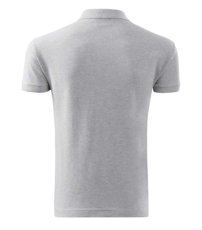 Cotton polo majica muska svijetlo siva melanz XL svijetlo siva melanz