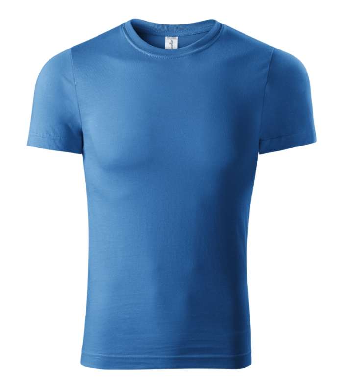 Paint majica kratkih rukava unisex azurno plava S azurno plava