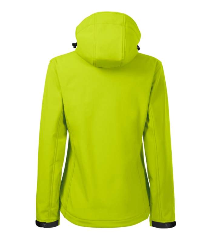 Performance softshell jakna zenska boja limete 2XL boja maline