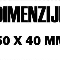 Dimenzije otiska