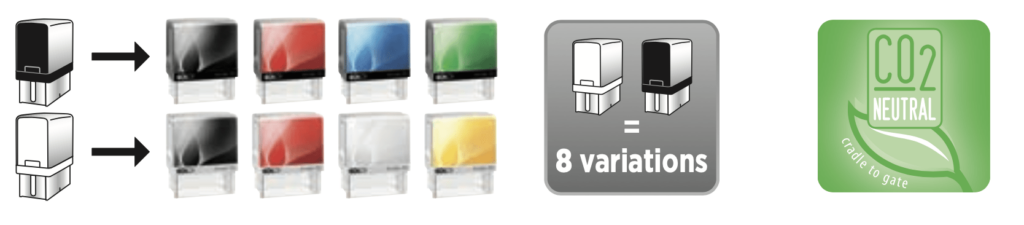 Boje automata štambilj ili pečat